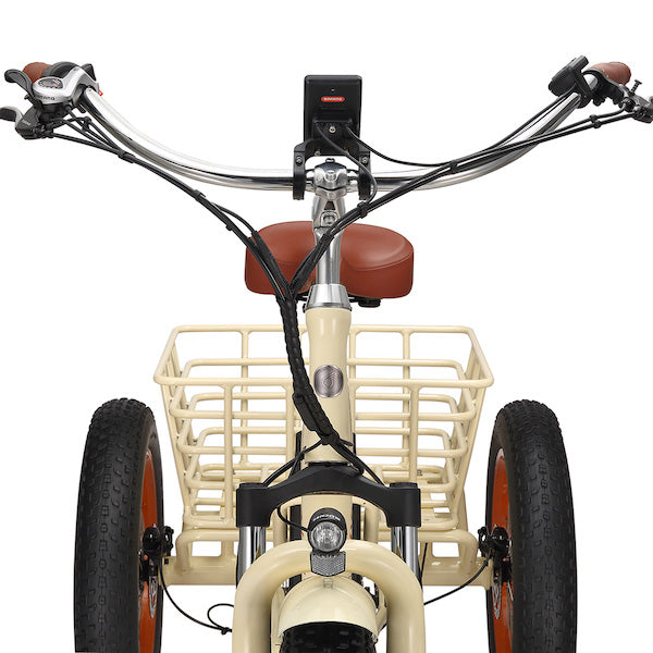 sixthreezero 20" Simple Step-Thru Fat Tire 3 Wheel Electric Trike