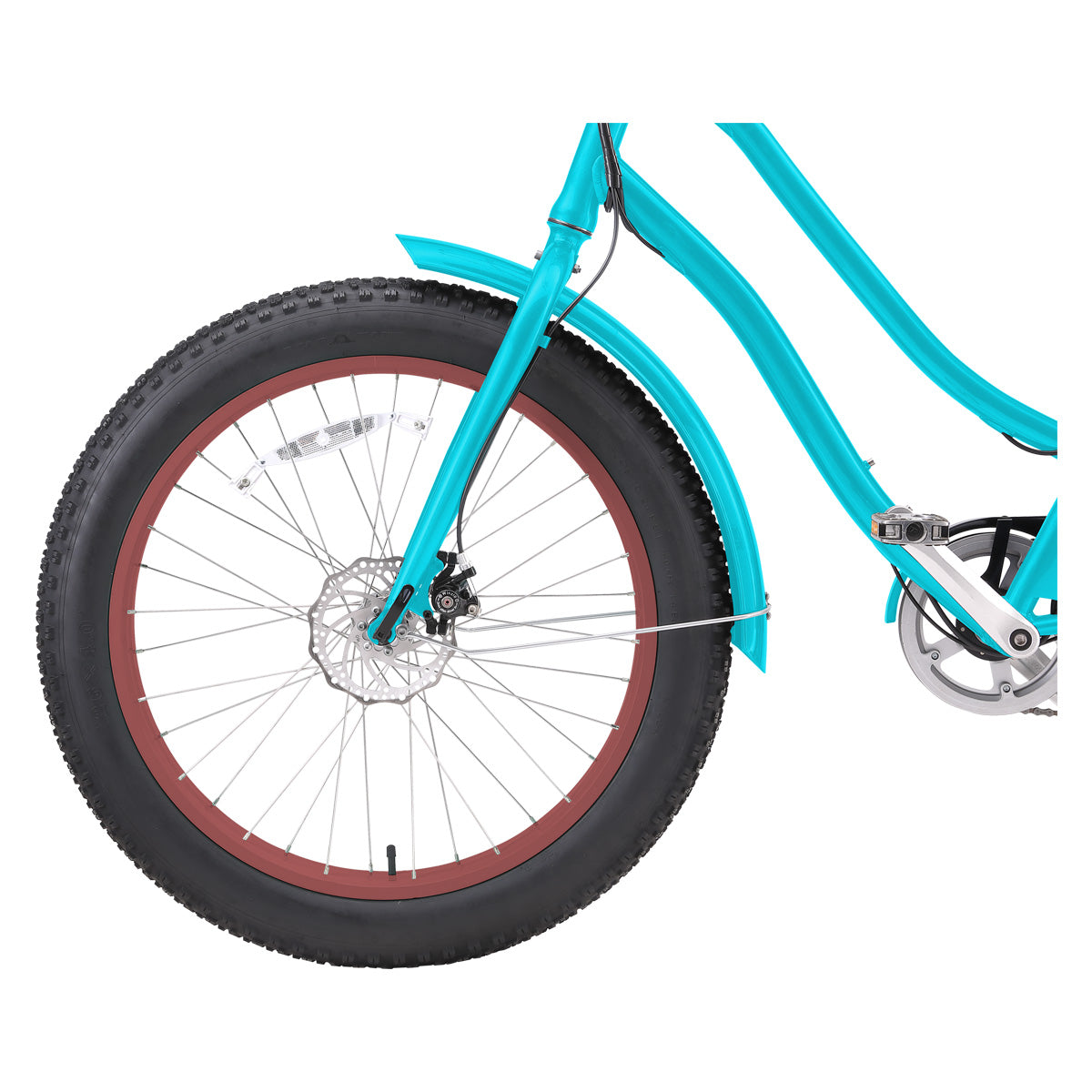 sixthreezero EVRYjourney Women's 7-Speed 500W Fat Tire Electric Bicycle