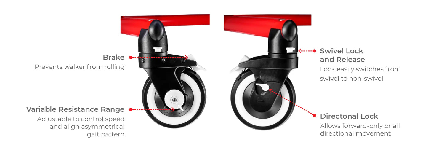 Entrenador de marcha Circle Specialty Pivot para niños