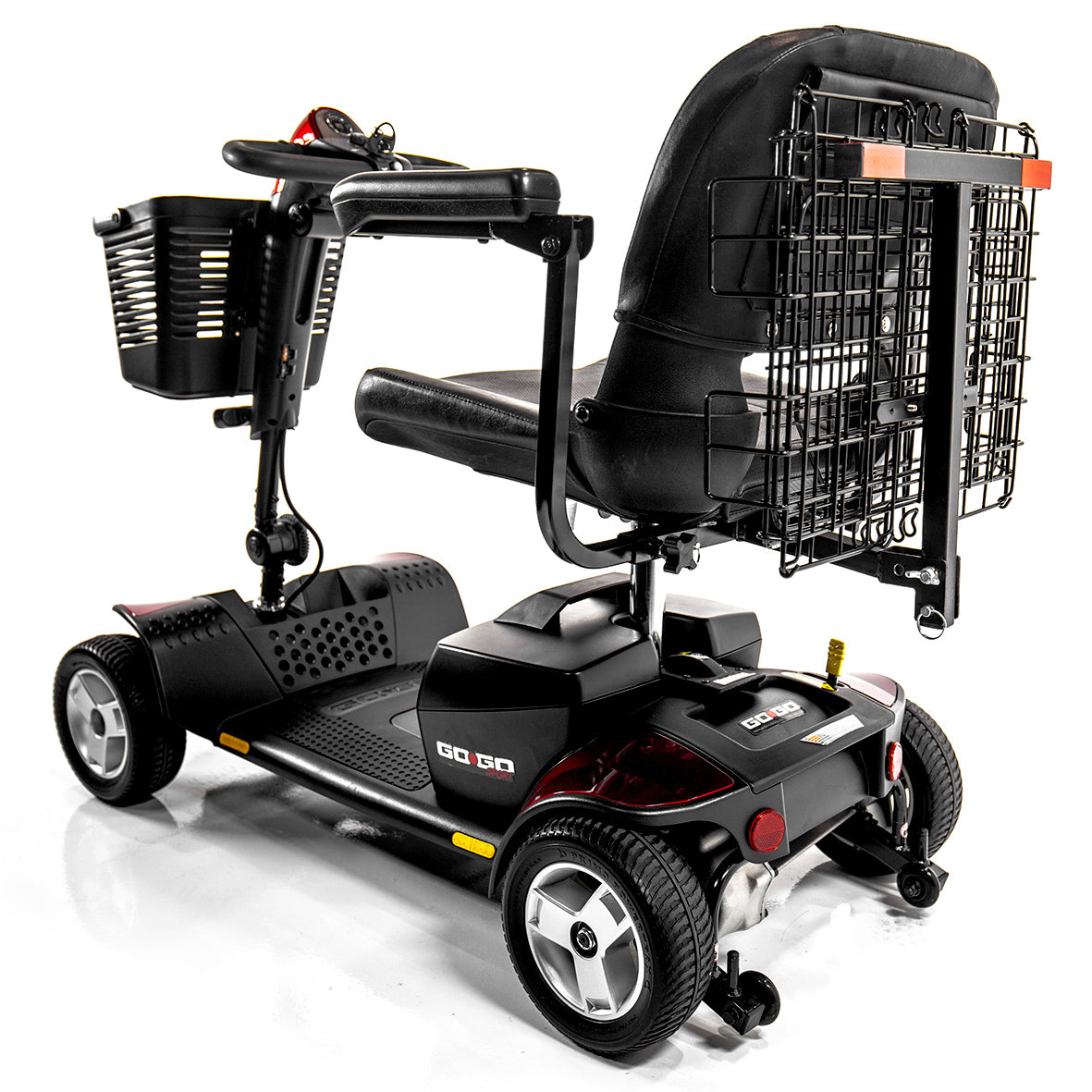 Challenger Mobility Folding Rear Basket for Mobility Scooters and Power Wheelchairs