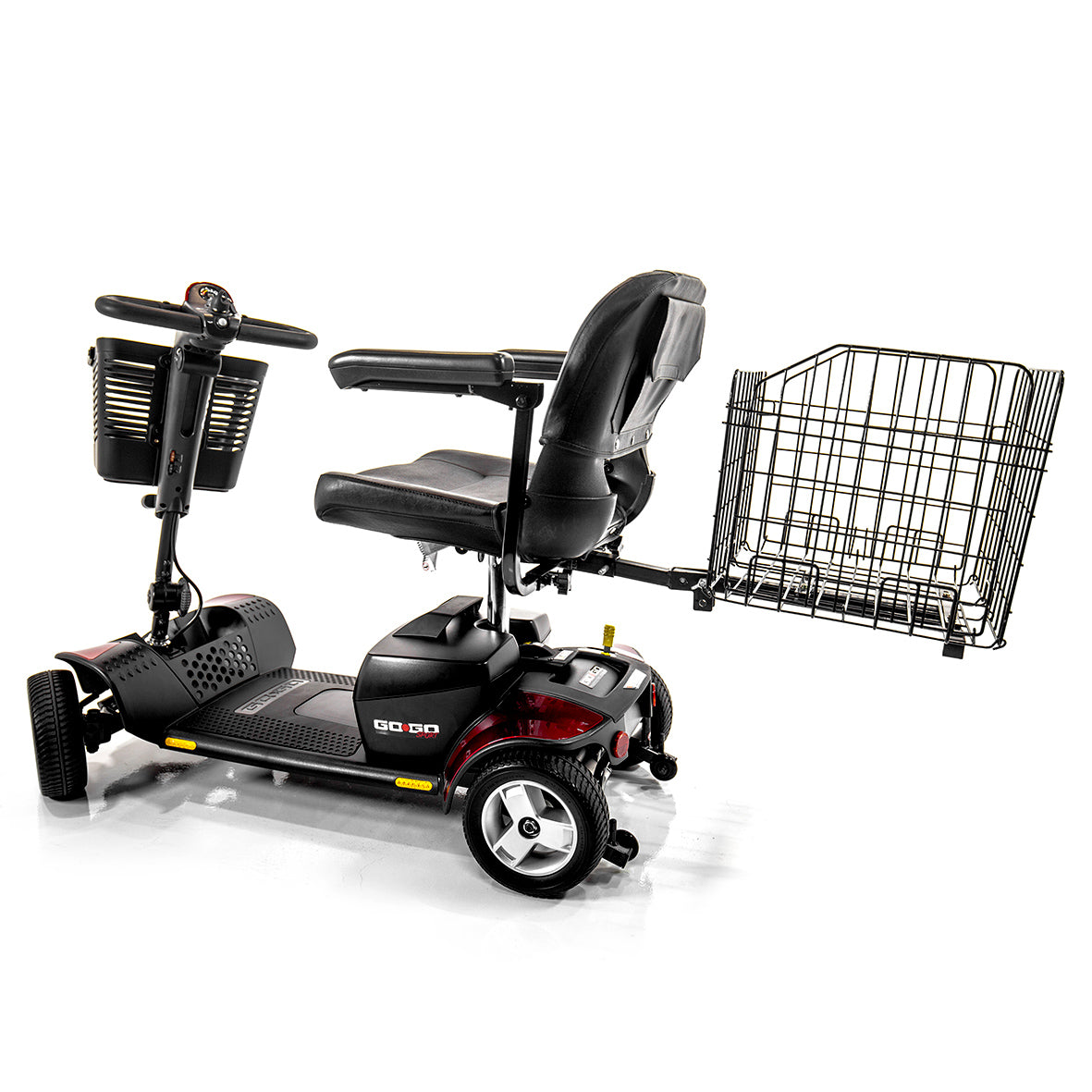 Challenger Mobility Folding Rear Basket for Mobility Scooters and Power Wheelchairs
