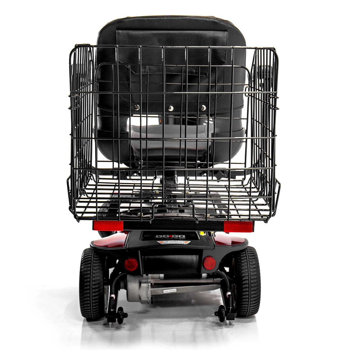 Challenger Mobility Folding Rear Basket for Mobility Scooters and Power Wheelchairs