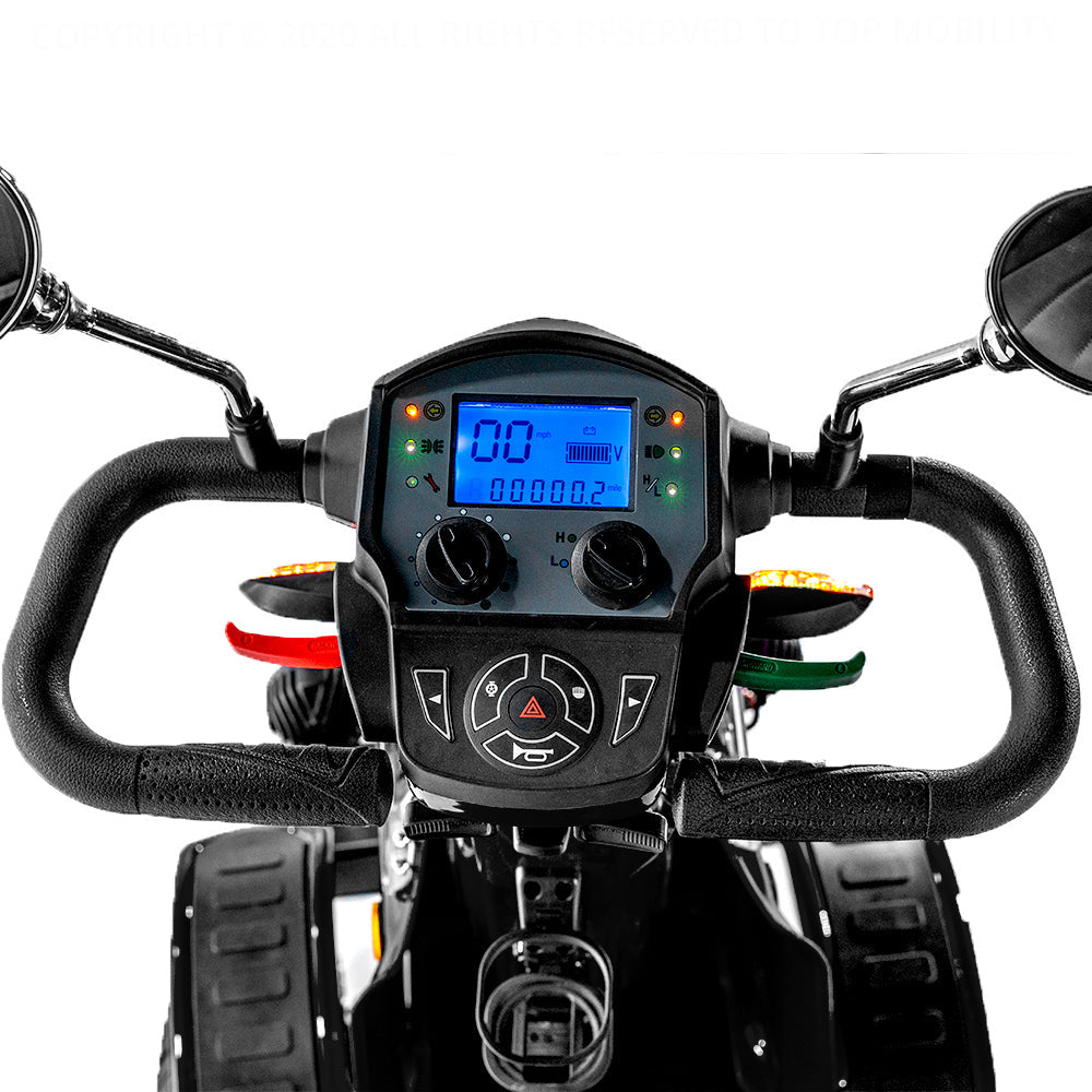 Vintage Mobility® Gatsby-X -Heavy Duty 4-Wheel Recreational Mobility Scooter