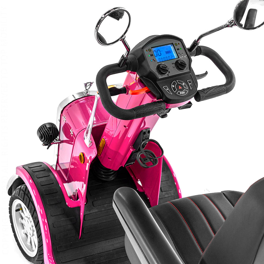 Vintage Mobility® Gatsby-X -Heavy Duty 4-Wheel Recreational Mobility Scooter