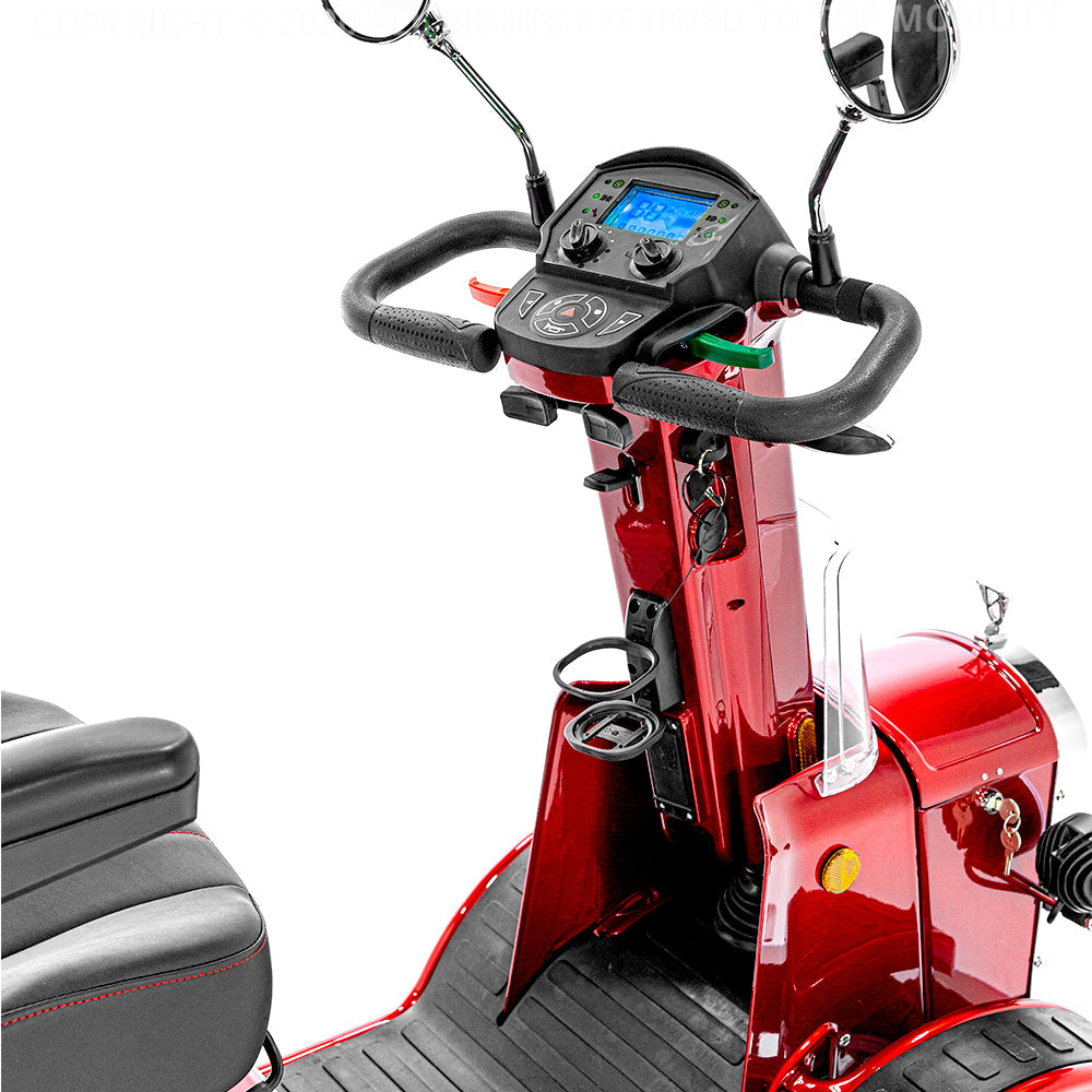 Vintage Mobility® Gatsby-X -Heavy Duty 4-Wheel Recreational Mobility Scooter