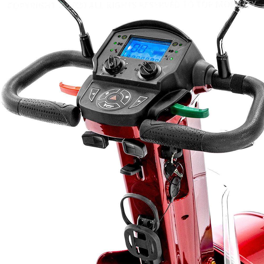 Vintage Mobility® Gatsby-X -Heavy Duty 4-Wheel Recreational Mobility Scooter