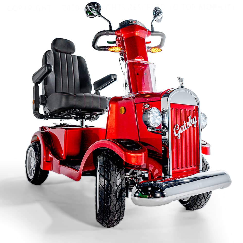 Vintage Mobility® Gatsby-X -Heavy Duty 4-Wheel Recreational Mobility Scooter