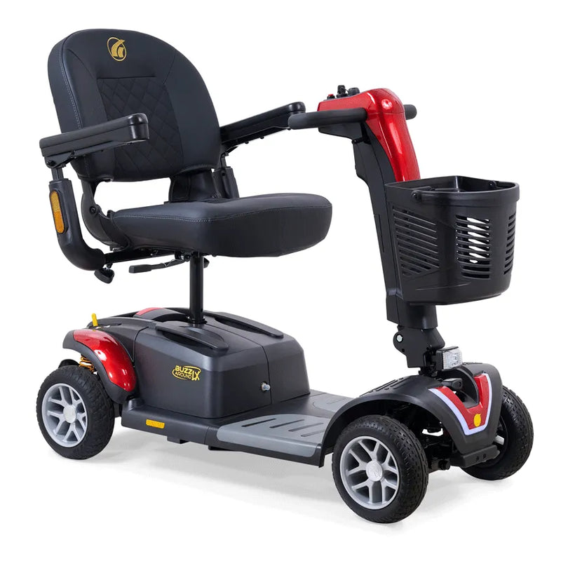Scooter de movilidad de viaje de lujo Golden Buzzaround LX GB149 de 4 ruedas