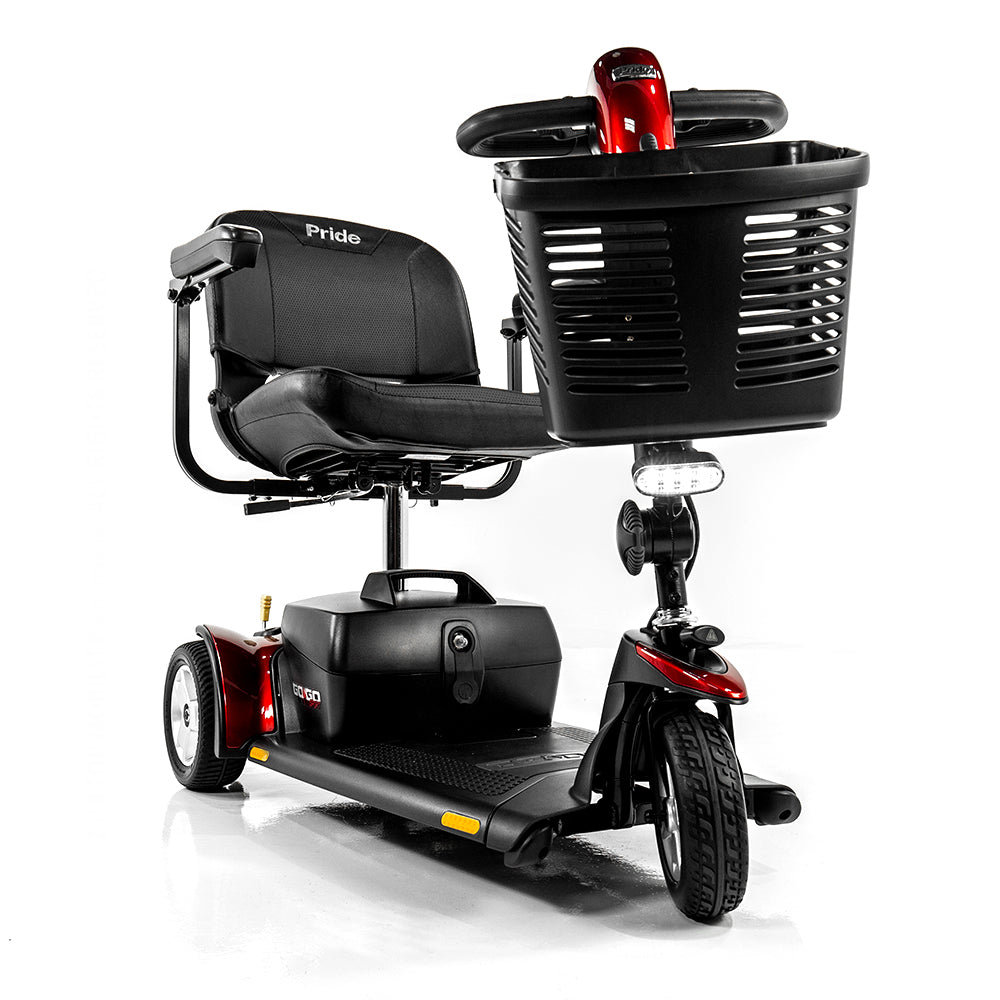 Pride S73 Go Go Sport 3-Wheel Travel Mobility Scooter Open Box Showroom Model