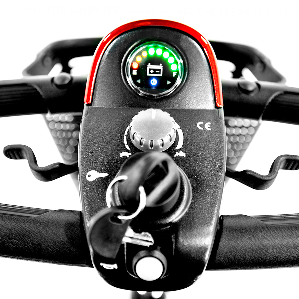 Pride S73 Go Go Sport 3-Wheel Travel Mobility Scooter Open Box Showroom Model