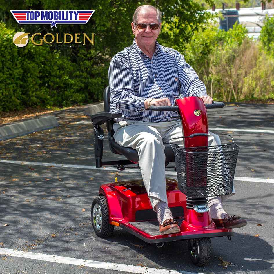 Golden Companion GC340 3-Wheel Heavy Duty Full Size Mobility Scooter