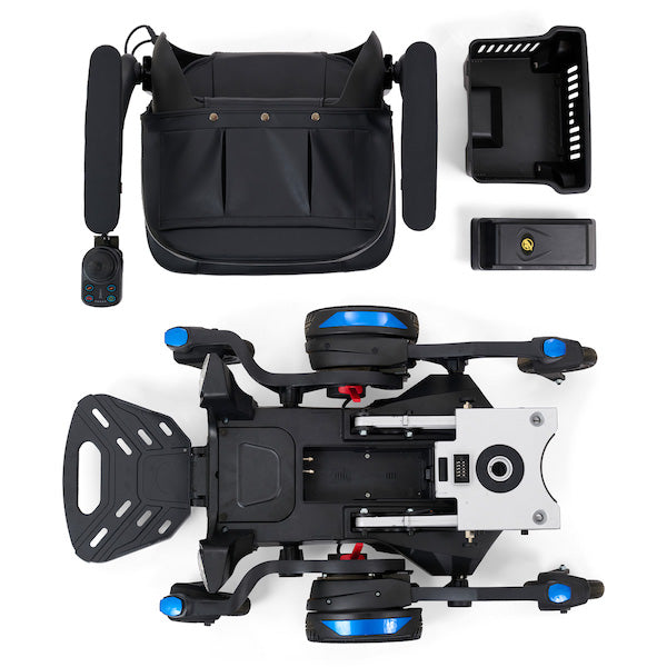 Silla de ruedas eléctrica plegable Golden GP130 Buzzaround CarryOn