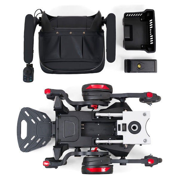 Silla de ruedas eléctrica plegable Golden GP130 Buzzaround CarryOn