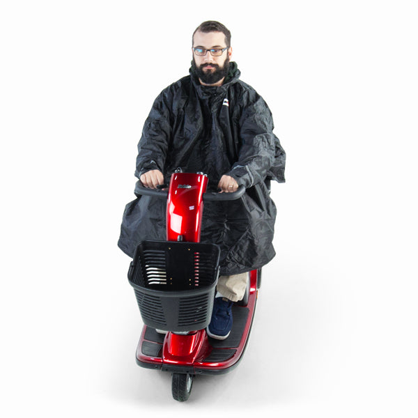 Challenger Mobility Warm Winter Fleece Lined Weather Poncho