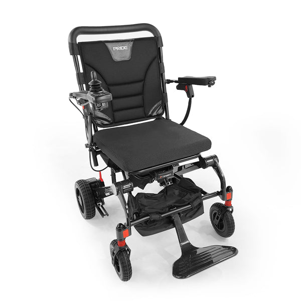 Pride Jazzy Carbon Lightweight Carbon Fiber Folding Travel Power Wheelchair