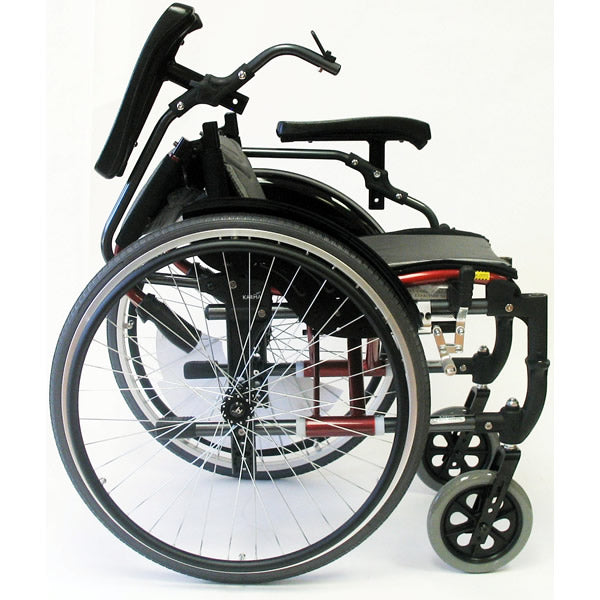 Karman S-Ergo 305 Ultra Lightweight Ergonomic Manual Wheelchair with Swing Away Footrests