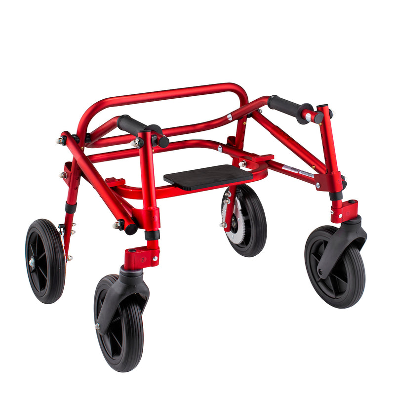 Klip Gait Trainer with Flip Up Seat and 8" Outdoor Wheels
