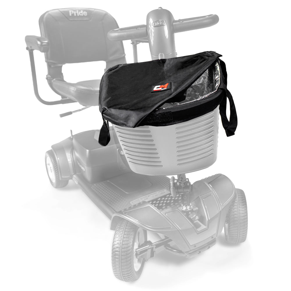 Bolsa aislante para cesta delantera de scooter Challenger Mobility (dos tamaños)