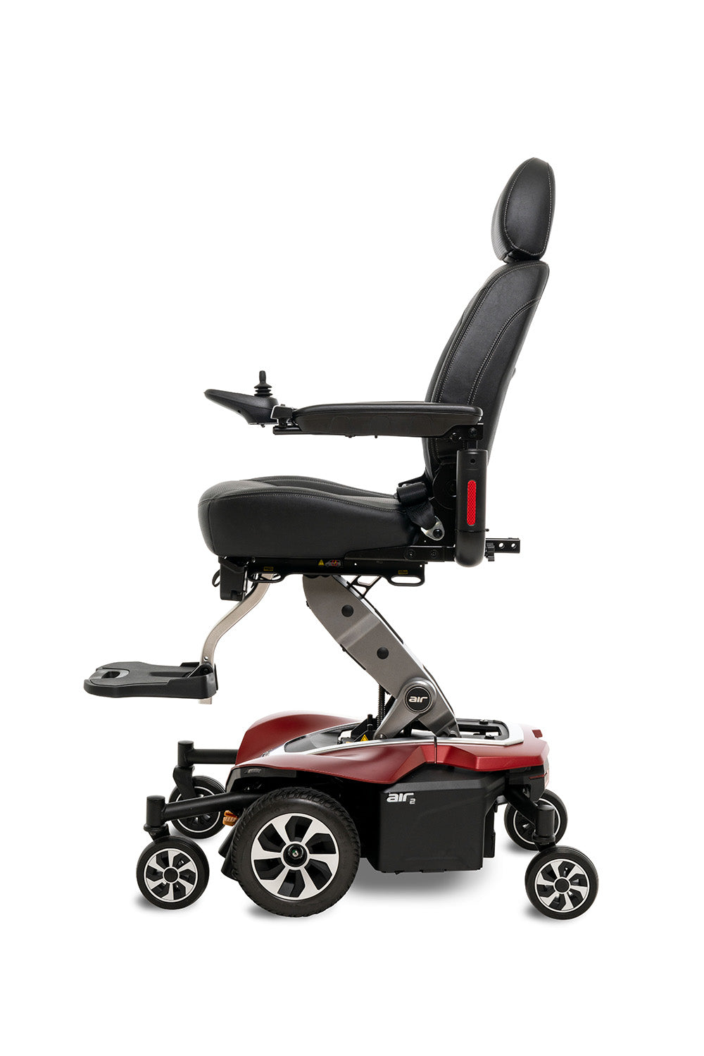 Silla de ruedas eléctrica Pride Jazzy Air 2 con asiento elevable eléctrico de 12 pulgadas