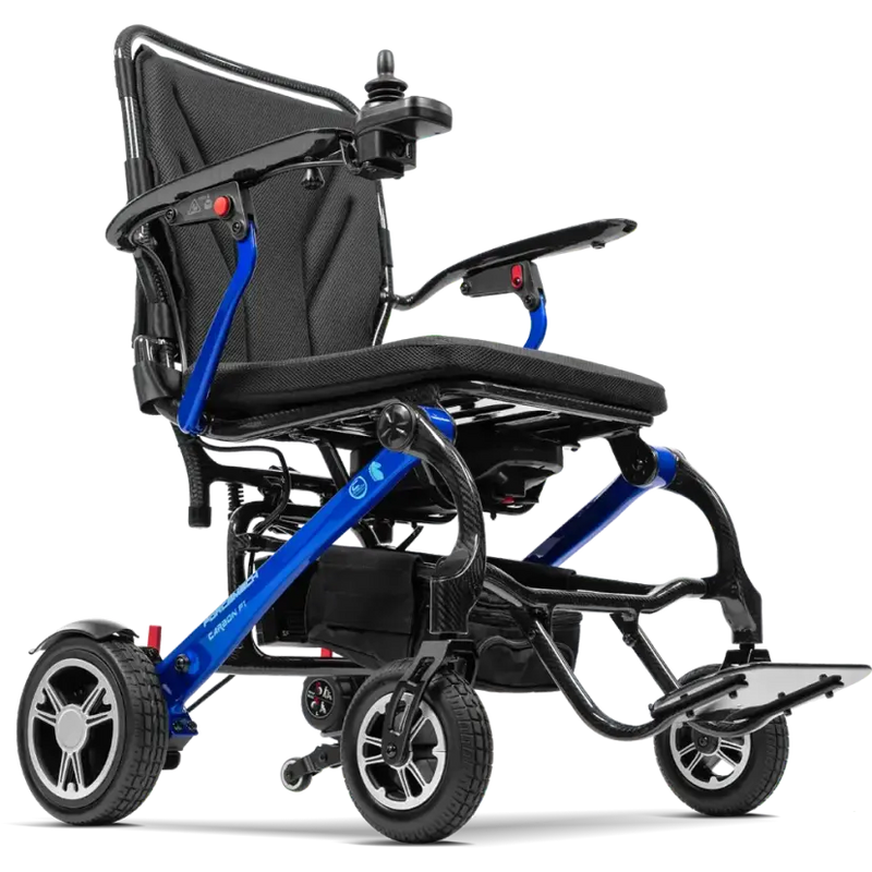 Fauteuil roulant électrique pliable et léger en fibre de carbone Pride Jazzy Carbon