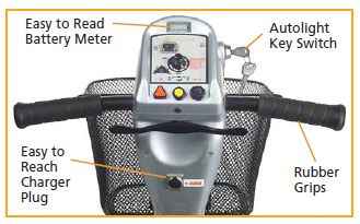 Golden Avenger GA541 Heavy Duty 4 Wheel Bariatric Mobility Scooter