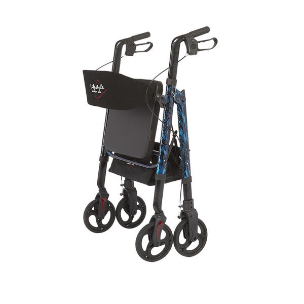 Déambulateur bariatrique à 4 roues en aluminium Regal 850U de Rhythm Healthcare