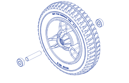 18 de ancho x 17 de profundidad, plegable