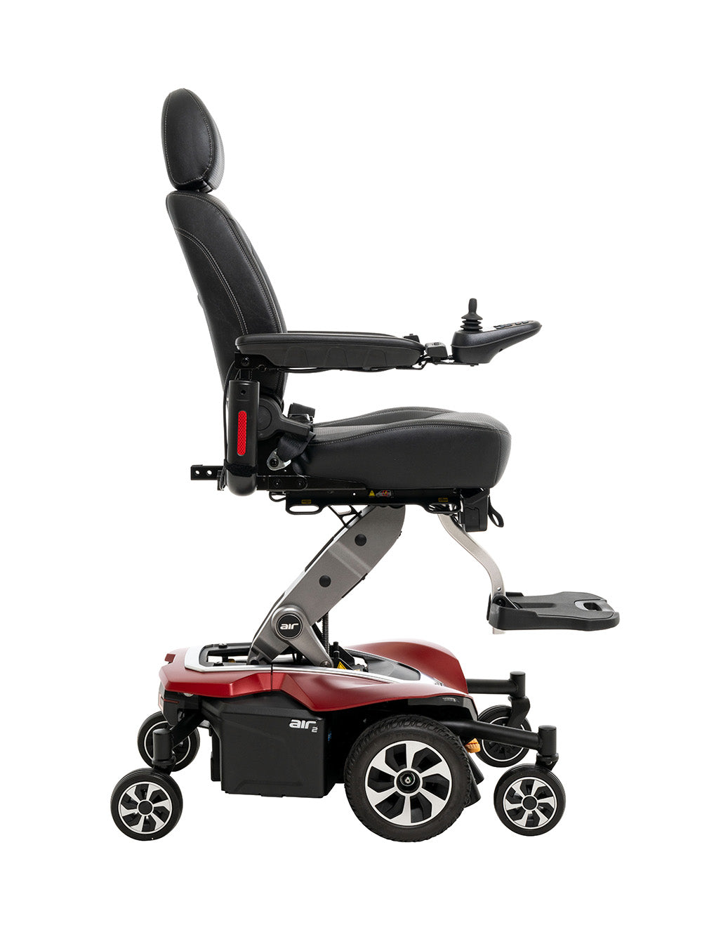 Silla de ruedas eléctrica Pride Jazzy Air 2 con asiento elevable eléctrico de 12 pulgadas