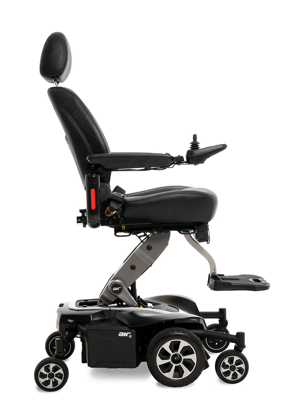 Silla de ruedas eléctrica Pride Jazzy Air 2 con asiento elevable eléctrico de 12 pulgadas
