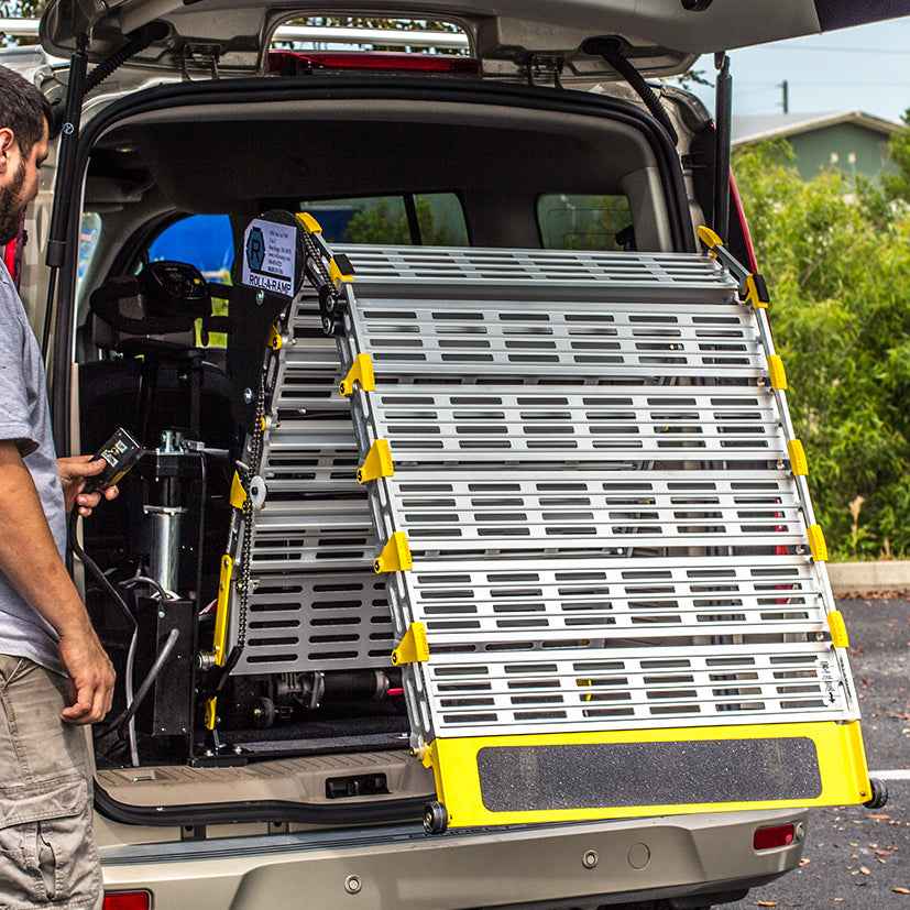 Roll-A-Ramp AutoFold Powered Ramp for Full Size Vans