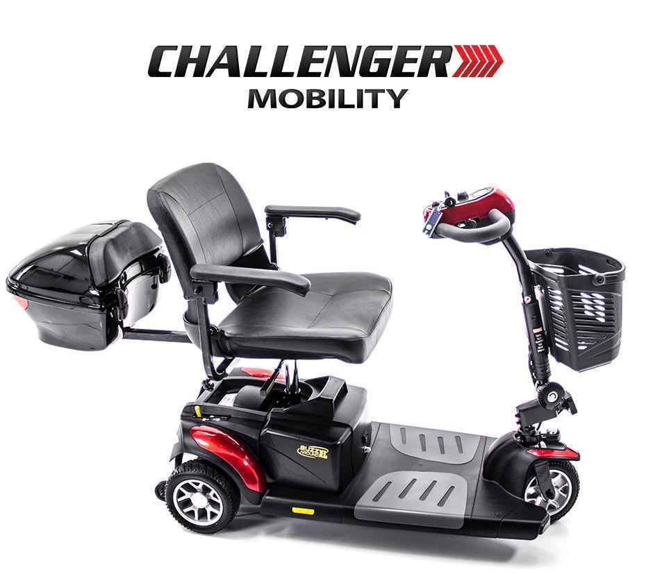 Open Box Return Challenger Mobility Rear Lockable Storage Compartment for Mobility Scooters and Power Wheelchairs