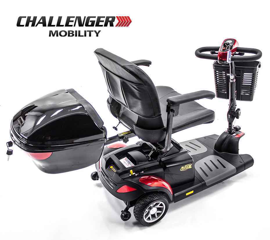 Open Box Return Challenger Mobility Rear Lockable Storage Compartment for Mobility Scooters and Power Wheelchairs
