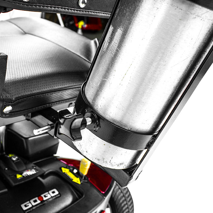 Support de réservoir d'oxygène Challenger Mobility pour scooters et fauteuils roulants électriques