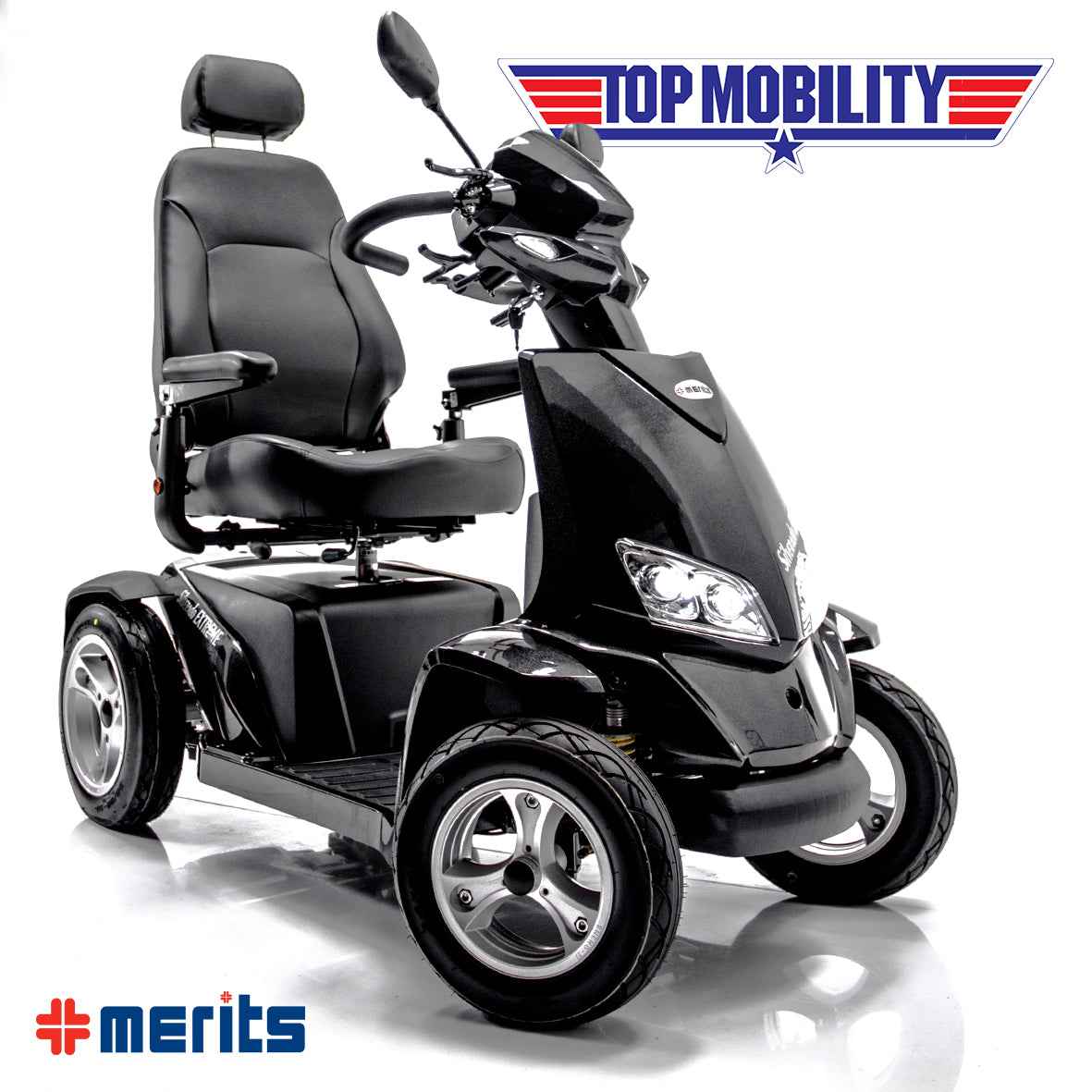 Merits Silverado Extreme S941L 4 Wheel Heavy Duty Mobility Scooter
