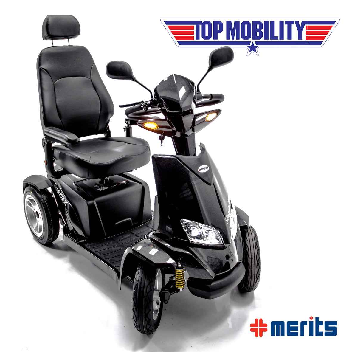 Merits Silverado Extreme S941L 4 Wheel Heavy Duty Mobility Scooter