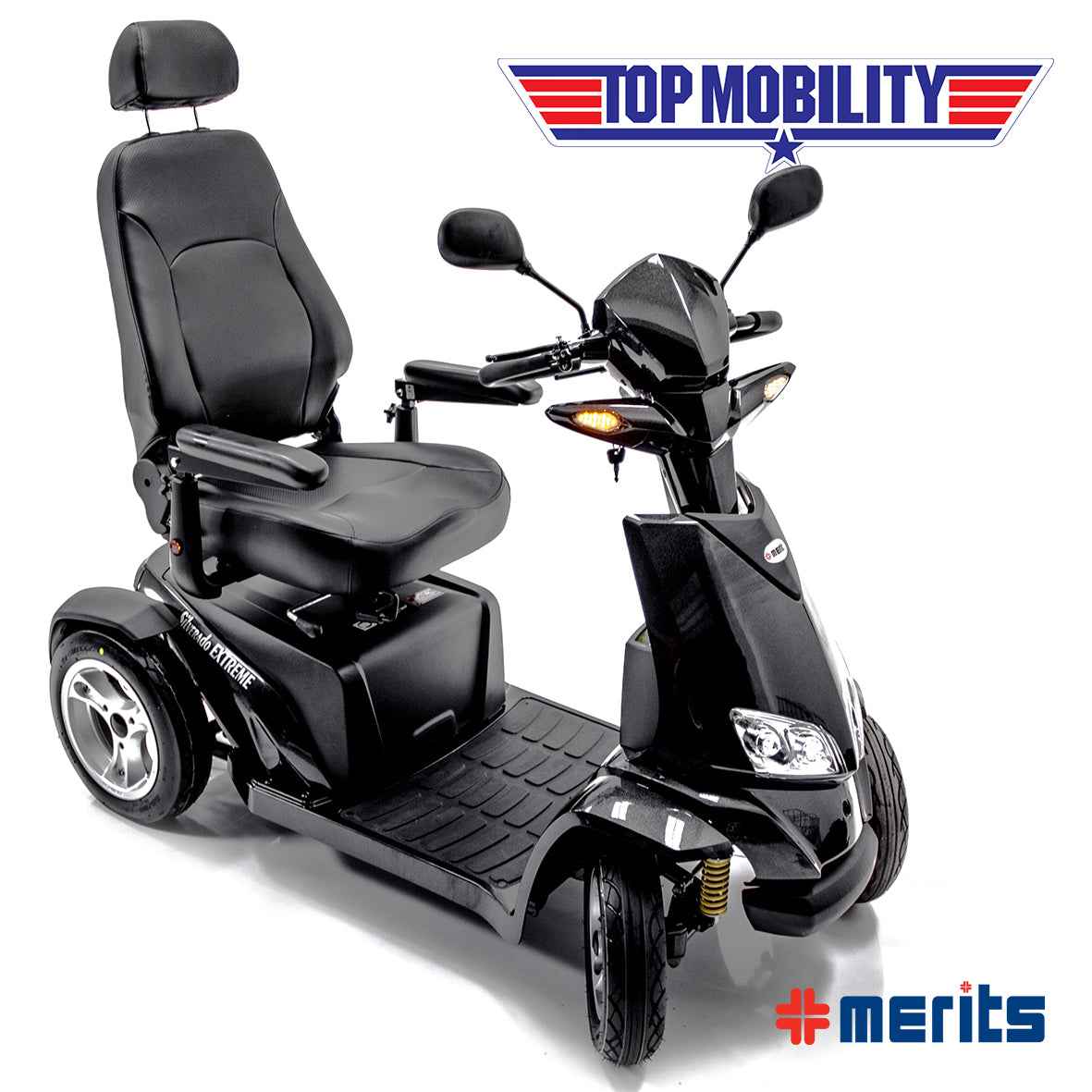Merits Silverado Extreme S941L 4 Wheel Heavy Duty Mobility Scooter