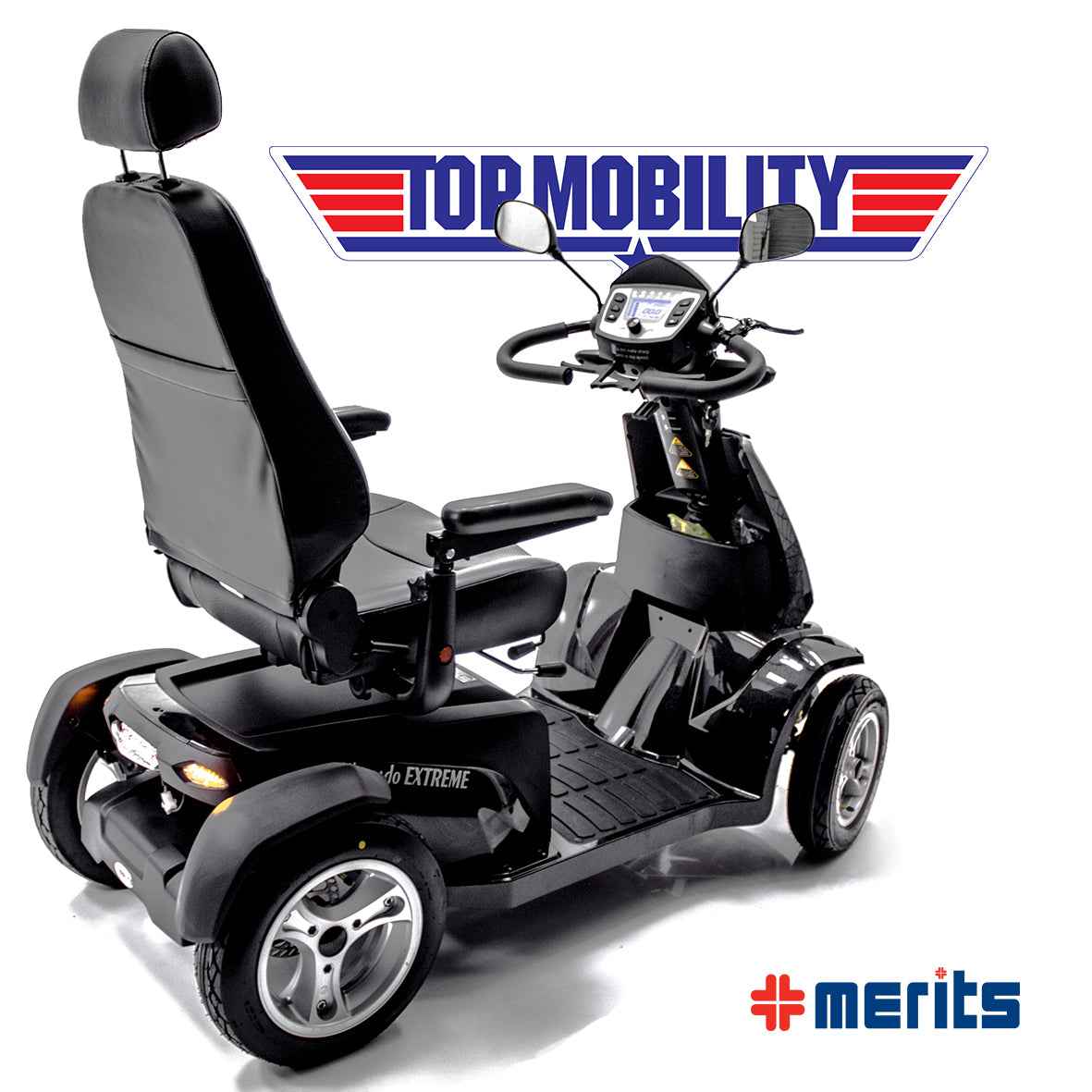 Merits Silverado Extreme S941L 4 Wheel Heavy Duty Mobility Scooter