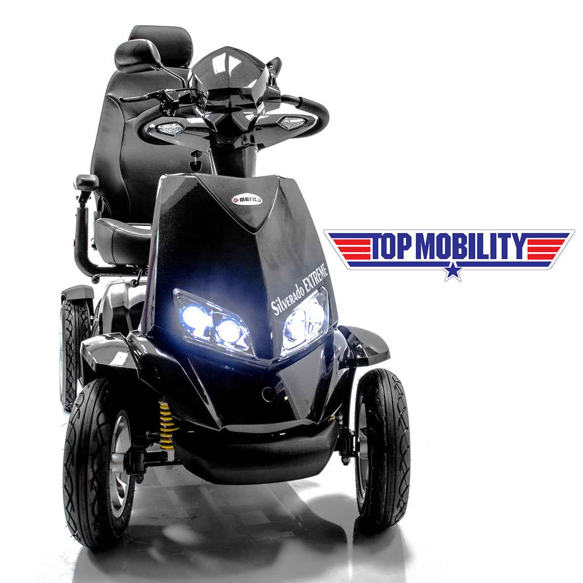 Merits Silverado Extreme S941L 4 Wheel Heavy Duty Mobility Scooter