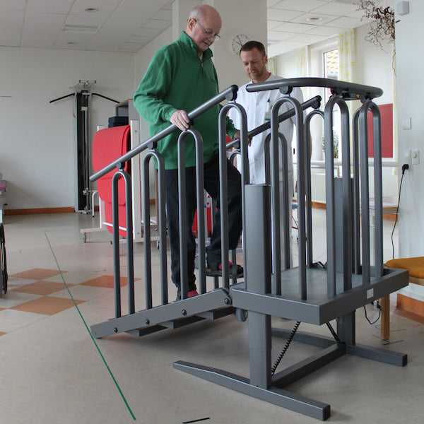 Entrenador de escaleras Liftup de 3 escalones y plataforma