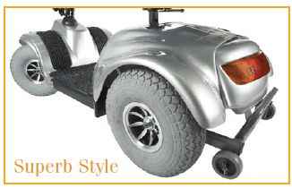Golden Avenger GA541 Heavy Duty 4 Wheel Bariatric Mobility Scooter