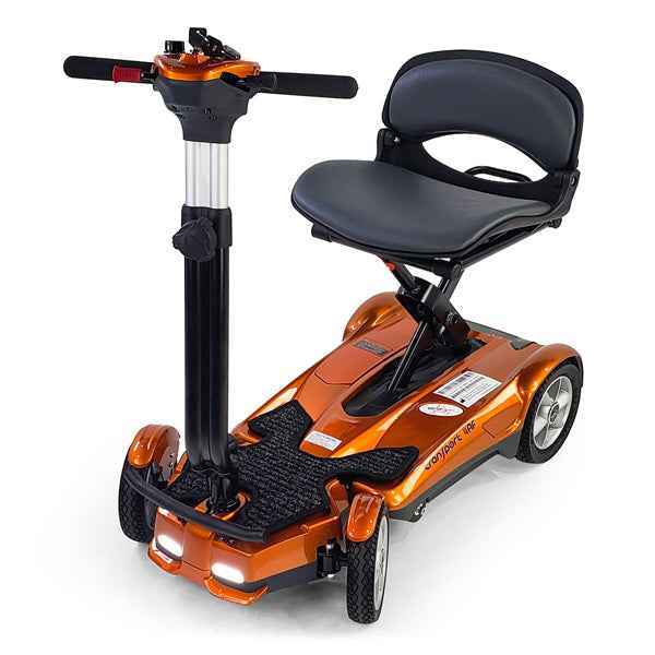 EV Rider Transport 4AF 4-Wheel Auto Folding Mobility Scooter Red