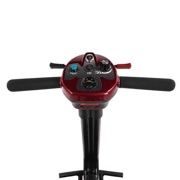 EV Rider Transport 4AF 4-Wheel Auto Folding Mobility Scooter Red