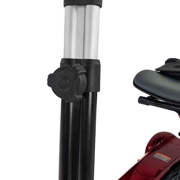 EV Rider Transport 4AF 4-Wheel Auto Folding Mobility Scooter Red