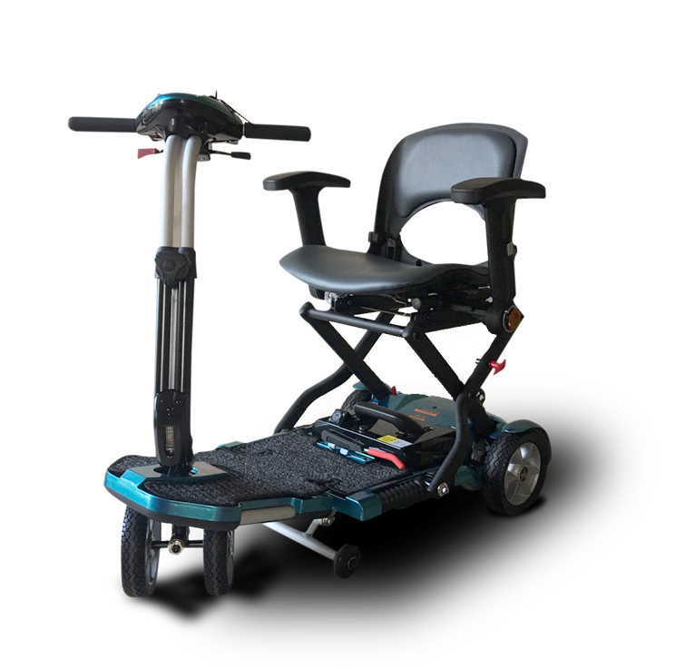 Scooter de movilidad plegable manual EV Rider Transport Plus S19+