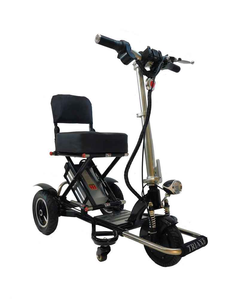 Enhance Mobility Triaxe Sport T3045 Folding Mobility Travel Scooter-Purple