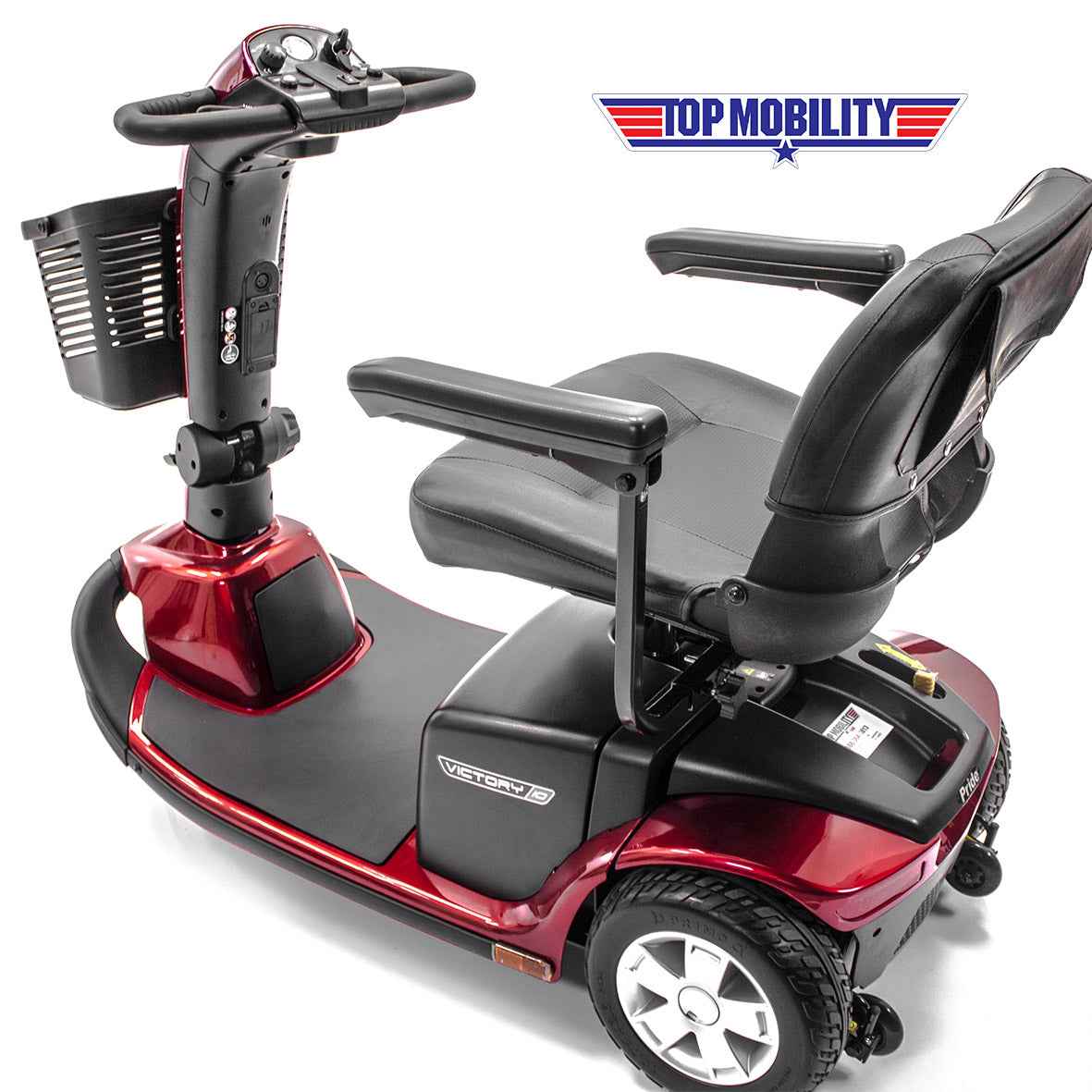 Pride Mobility - SC610 Victory 10 3-Wheel - Full Size Mobility Scooter