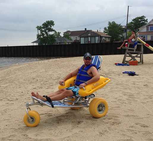 WaterWheels by Access Rec Floating Beach Wheelchair