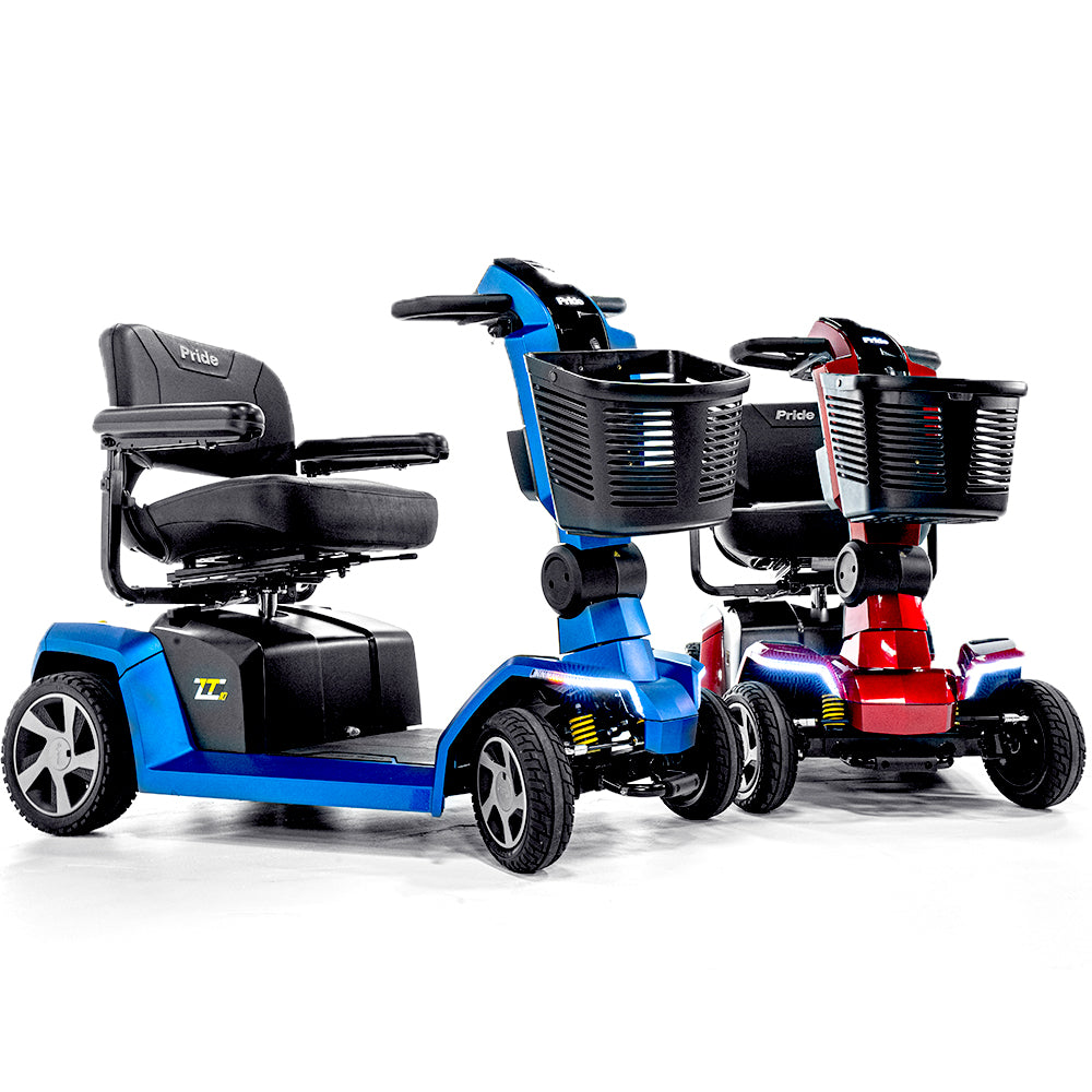 Pride S710ZT Zero Turn Radius 4 Wheel Power Mobility Scooter Open Box Returns Showroom Model