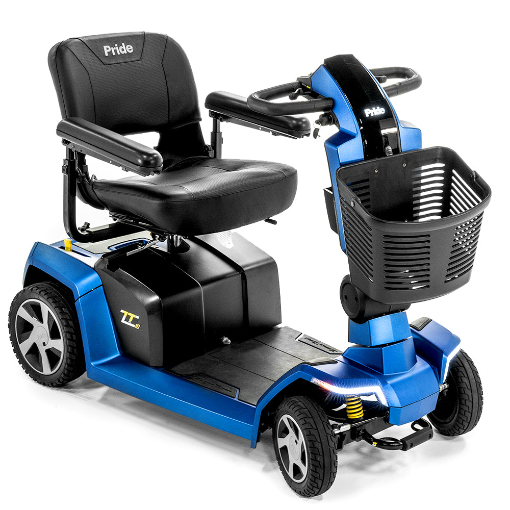 Pride S710ZT Zero Turn Radius 4 Wheel Power Mobility Scooter Open Box Returns Showroom Model