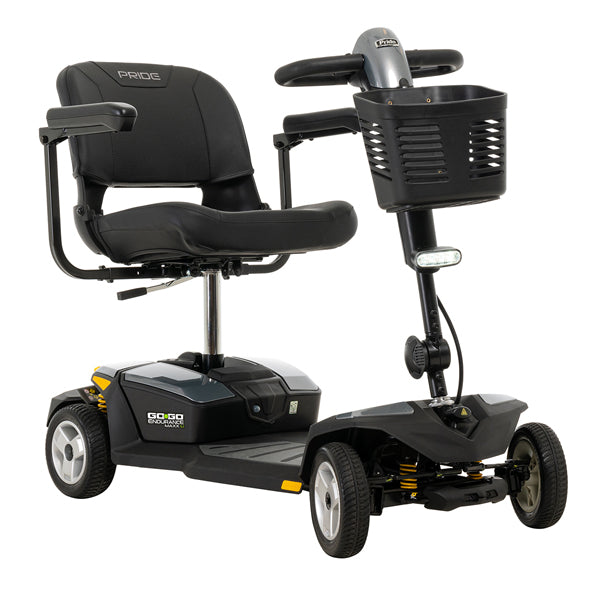 Pride S54LXLIT GoGo Endurance Li 4 Wheel Travel Mobility Scooter